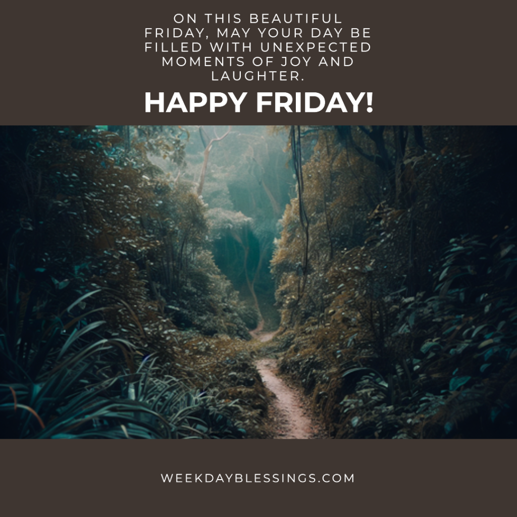 51 Friday Blessings Images: Elevate Your Spirits 7 Friday Blessings 2