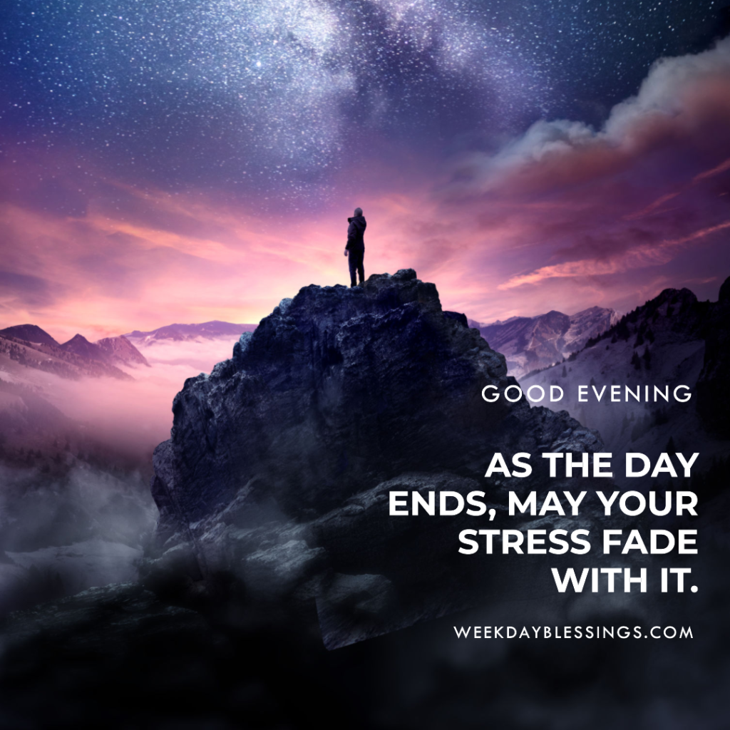 Good Evening Blessings Messages 2