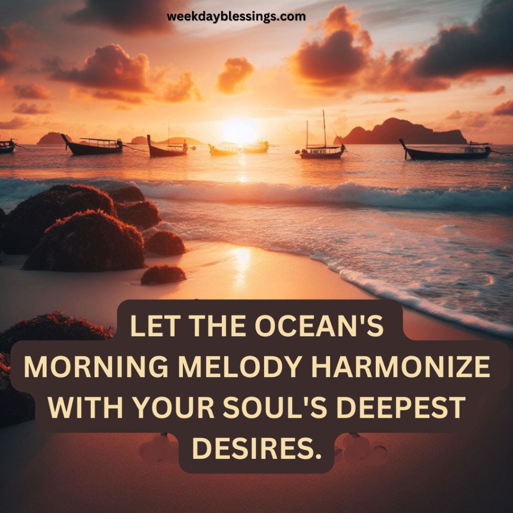 Good Morning with Nature Images: Rise & Shine 7 Beach Sunrise good morning images with nature