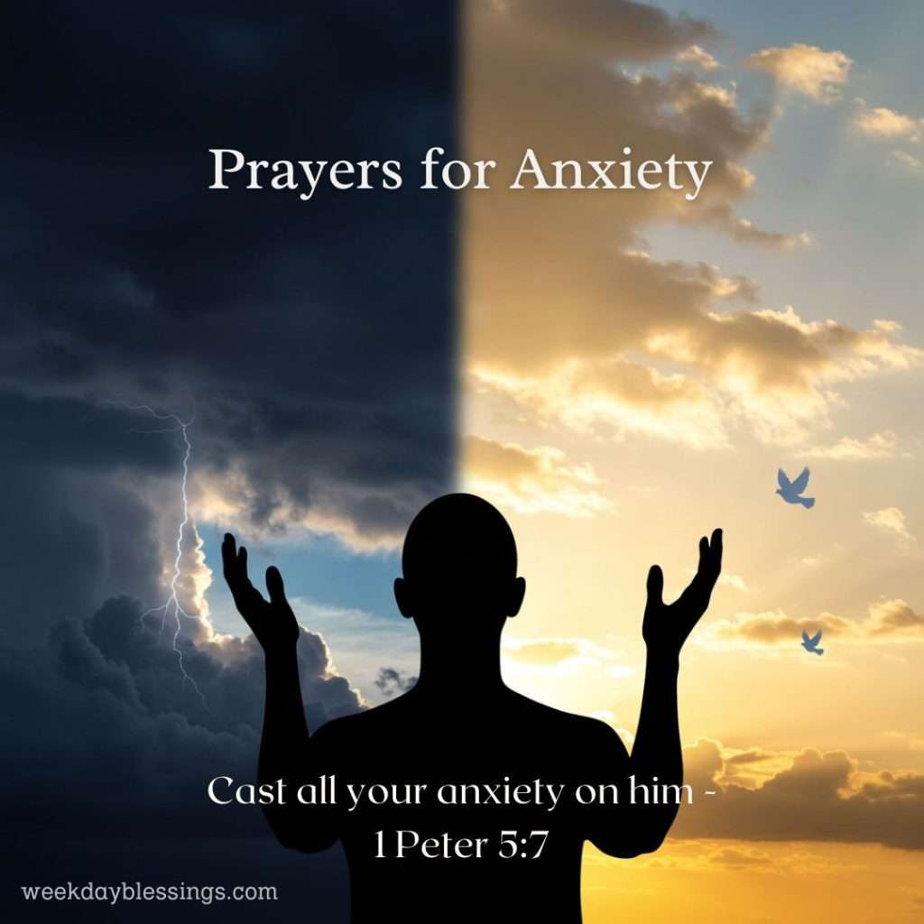prayers for anxiety