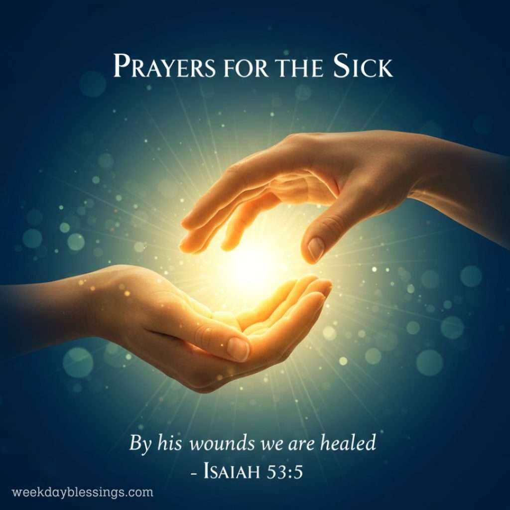 prayers for the sick